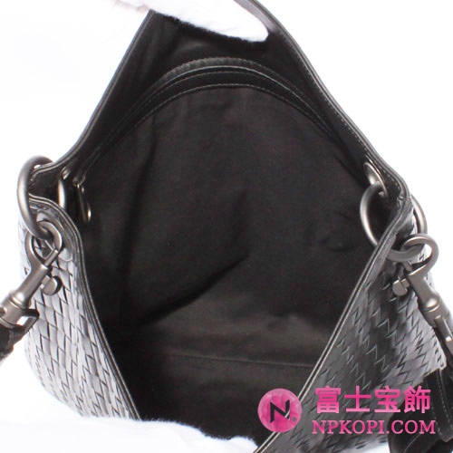 Bottega Veneta/ボッテガ・ヴェネタ  カーフレザー ショルダーバッグ ブラック 161623V465C1000